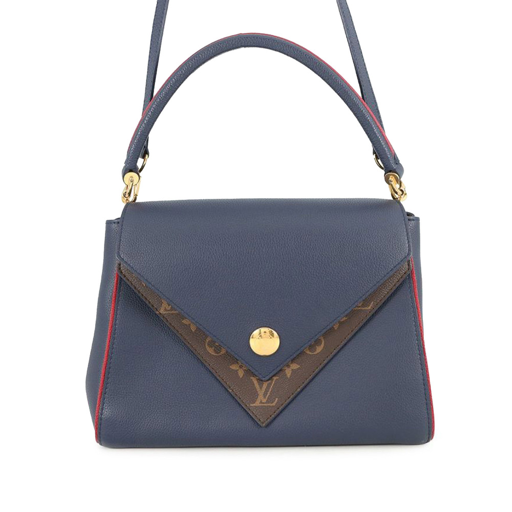 Pre-Loved Louis Vuitton Monogram Double V Satchel - Picture 2 of 12